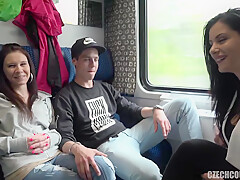 Alex Black – Young Couple Got Agreed To Have Foursome With Us On Crowded Train For Money Watch Full Video In 1080p Streamvid.net