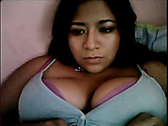 dark skin on webcam from mexico