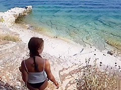 FUCK MY ASS HOLE IN THE PARADISE – AMATEUR teen 18+ HOLIDAYS IN GREECE