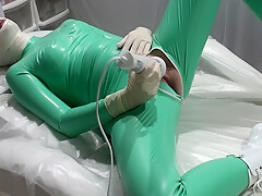 Latex Danielle Relaxing In The Ambulance