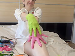 Latex Gloves Layers