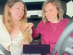 Nadia Foxx And Serenity Cox – And Take On Another Drive Thru With The Lushs On Full Blast!