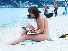 Some of the most gorgeous nudist teens 18+ out at the beach